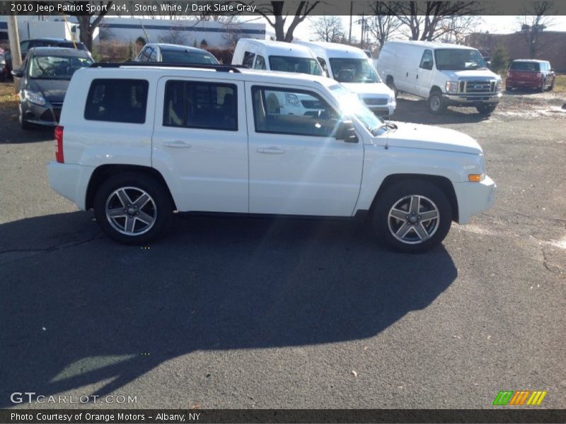 Stone White / Dark Slate Gray 2010 Jeep Patriot Sport 4x4