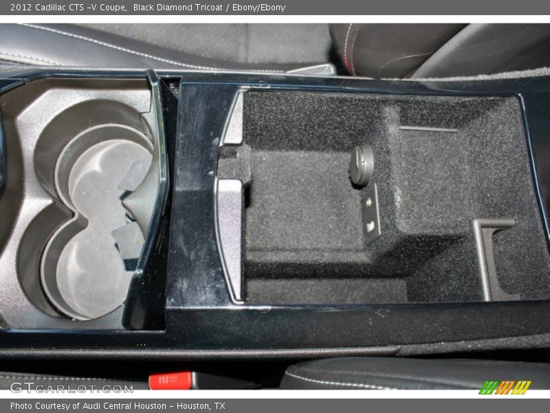 Black Diamond Tricoat / Ebony/Ebony 2012 Cadillac CTS -V Coupe