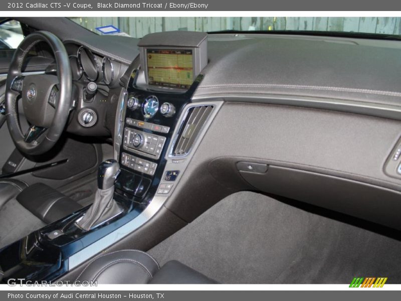 Black Diamond Tricoat / Ebony/Ebony 2012 Cadillac CTS -V Coupe