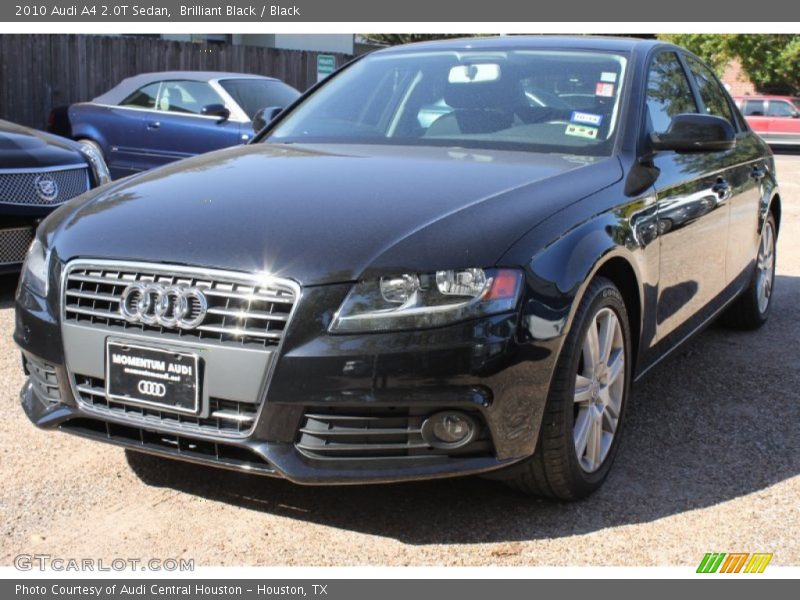 Brilliant Black / Black 2010 Audi A4 2.0T Sedan