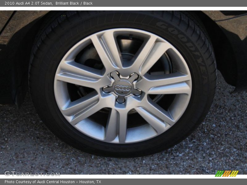 Brilliant Black / Black 2010 Audi A4 2.0T Sedan
