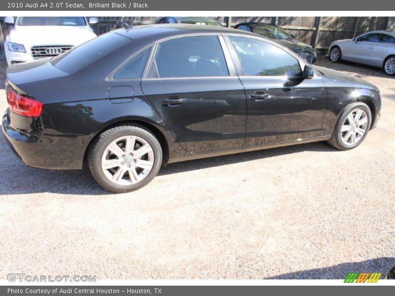 Brilliant Black / Black 2010 Audi A4 2.0T Sedan