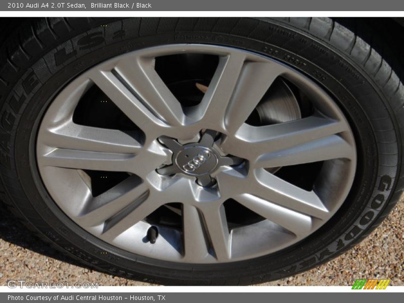 Brilliant Black / Black 2010 Audi A4 2.0T Sedan