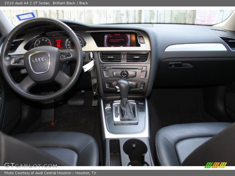 Brilliant Black / Black 2010 Audi A4 2.0T Sedan