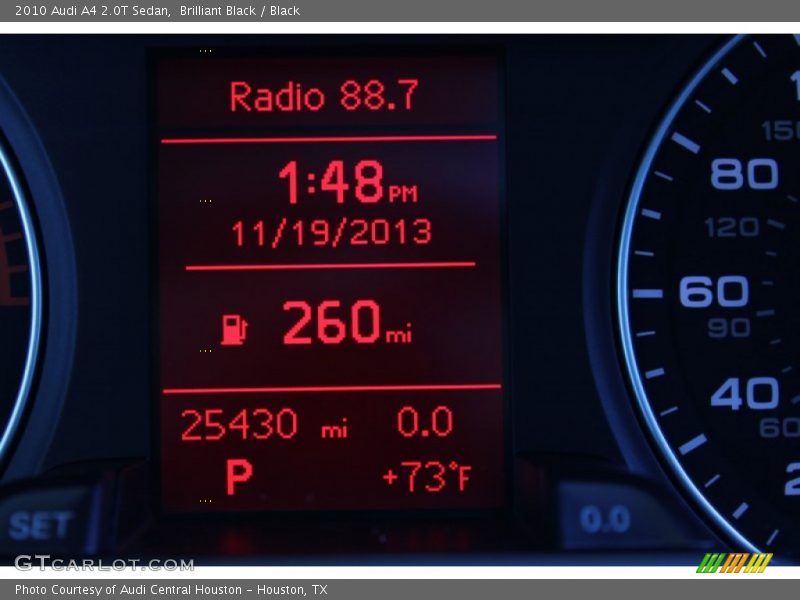 Brilliant Black / Black 2010 Audi A4 2.0T Sedan