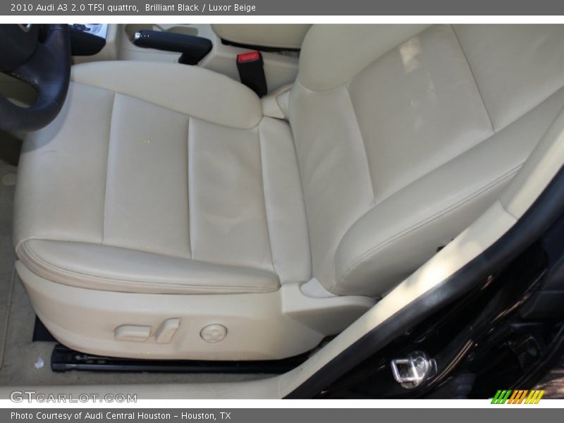 Brilliant Black / Luxor Beige 2010 Audi A3 2.0 TFSI quattro