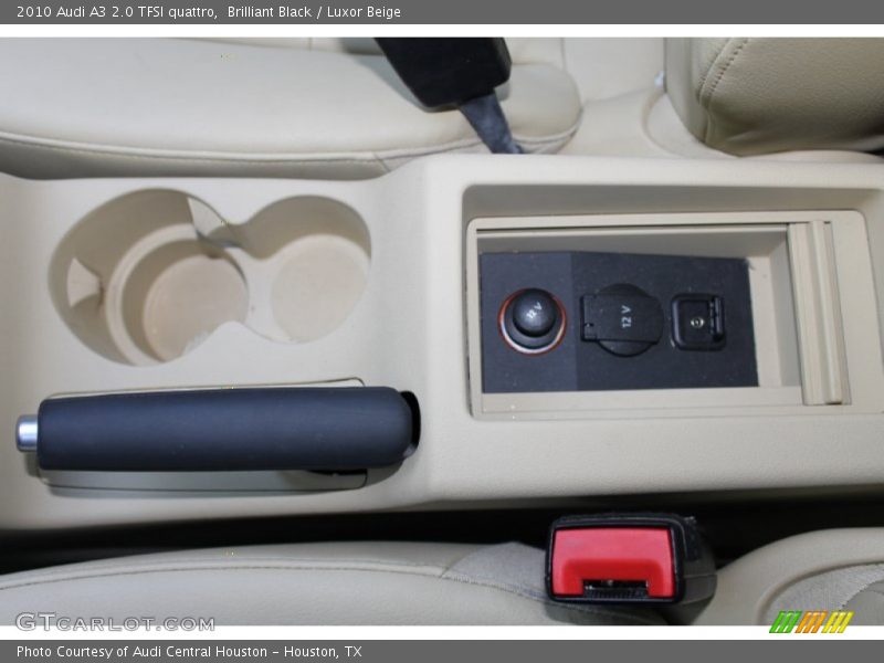 Brilliant Black / Luxor Beige 2010 Audi A3 2.0 TFSI quattro