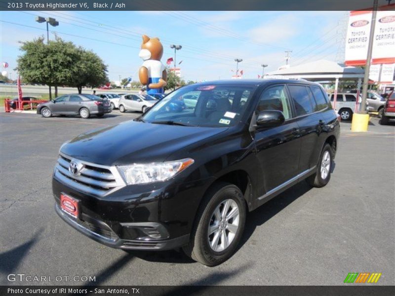 Black / Ash 2013 Toyota Highlander V6