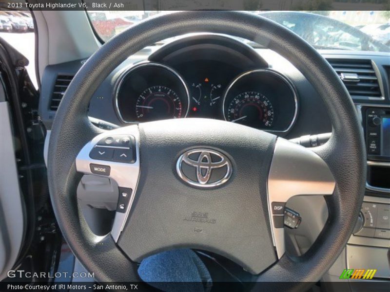 Black / Ash 2013 Toyota Highlander V6