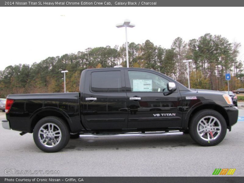  2014 Titan SL Heavy Metal Chrome Edition Crew Cab Galaxy Black