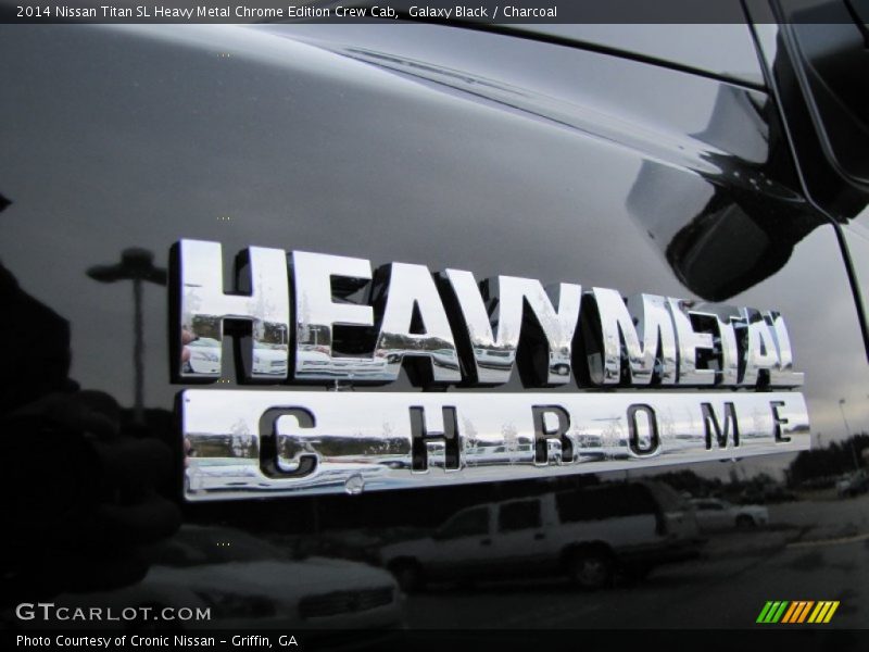  2014 Titan SL Heavy Metal Chrome Edition Crew Cab Logo