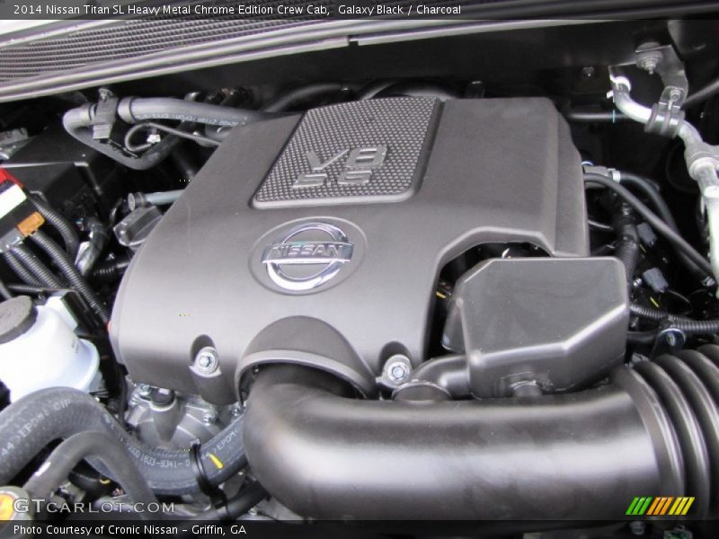  2014 Titan SL Heavy Metal Chrome Edition Crew Cab Engine - 5.6 Liter DOHC 32-Valve CVTCS Endurance V8