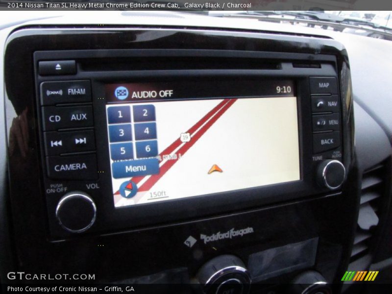 Navigation of 2014 Titan SL Heavy Metal Chrome Edition Crew Cab