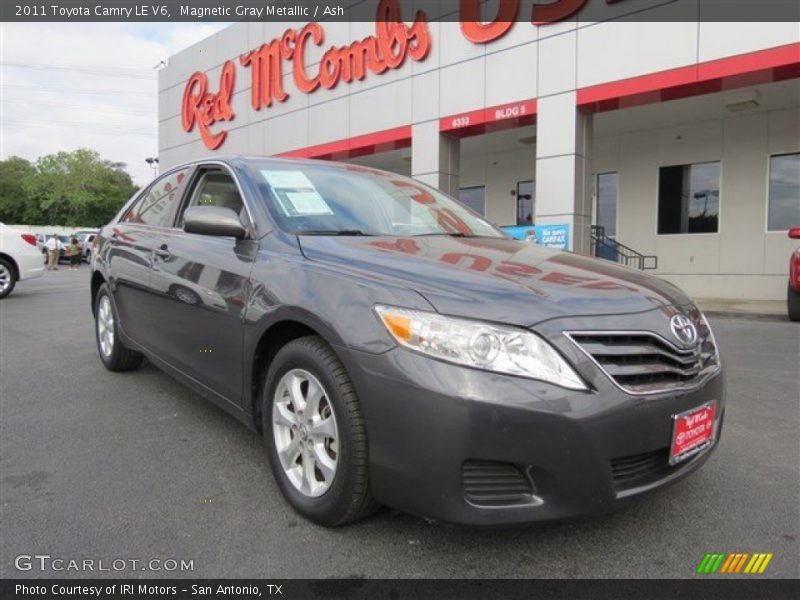 Magnetic Gray Metallic / Ash 2011 Toyota Camry LE V6