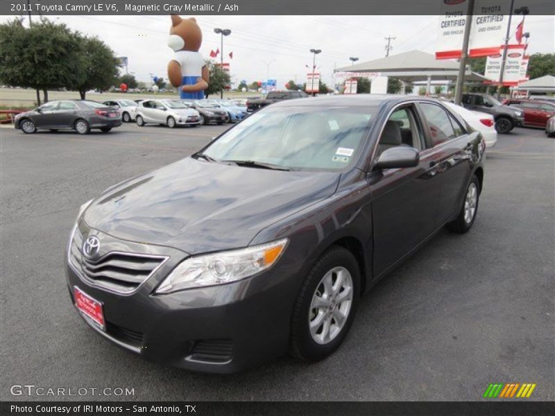 Magnetic Gray Metallic / Ash 2011 Toyota Camry LE V6