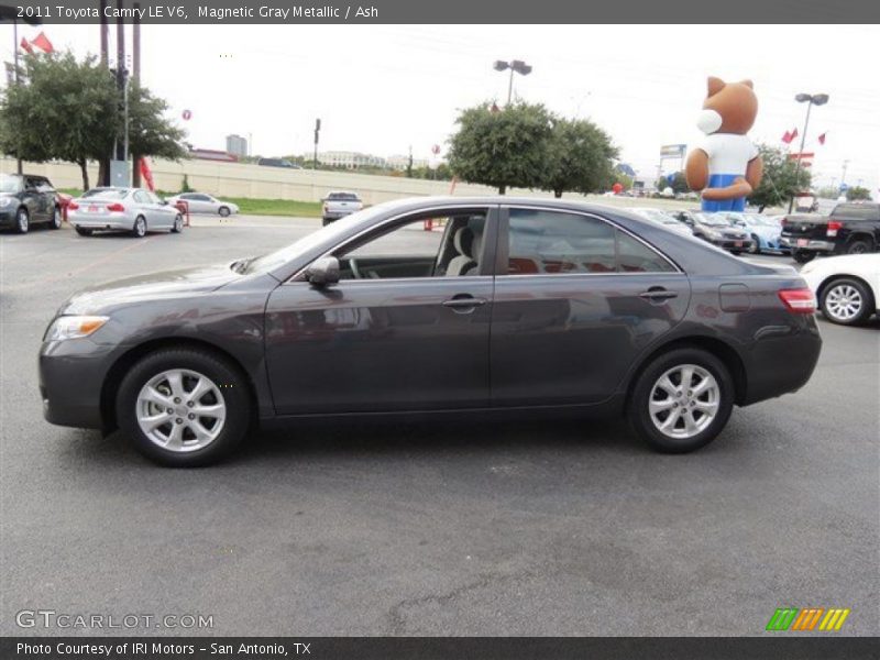 Magnetic Gray Metallic / Ash 2011 Toyota Camry LE V6