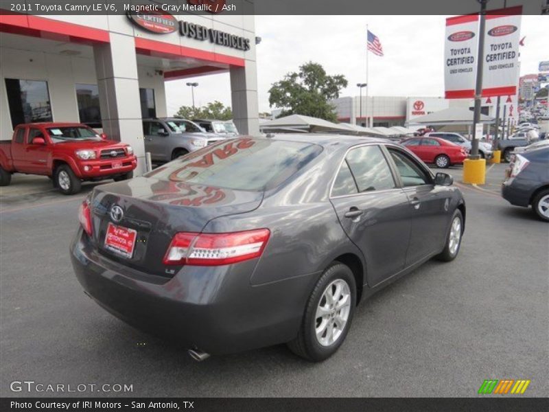 Magnetic Gray Metallic / Ash 2011 Toyota Camry LE V6