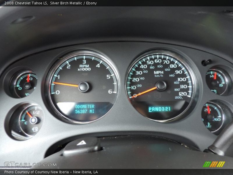 Silver Birch Metallic / Ebony 2008 Chevrolet Tahoe LS