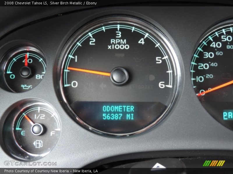 Silver Birch Metallic / Ebony 2008 Chevrolet Tahoe LS