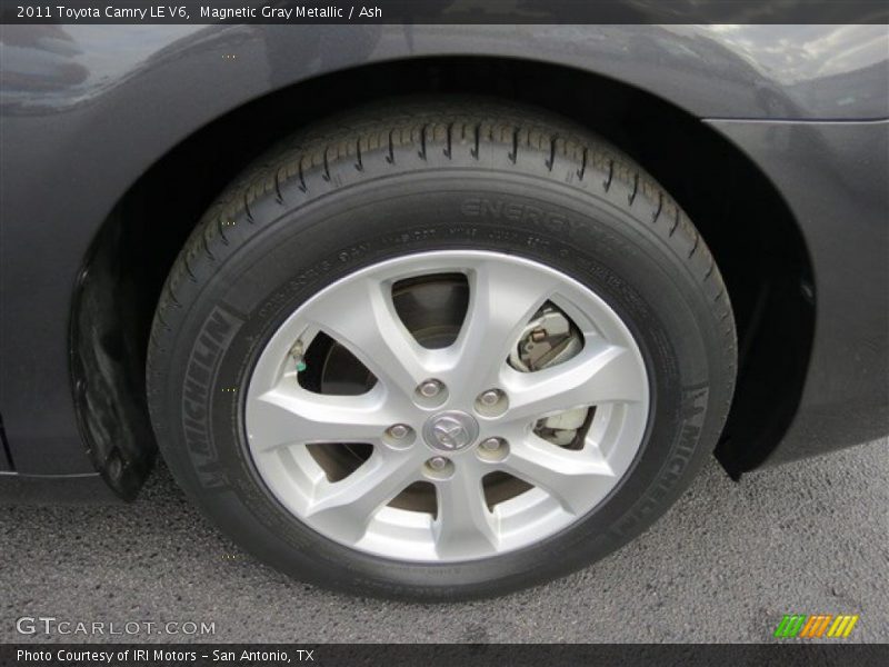 Magnetic Gray Metallic / Ash 2011 Toyota Camry LE V6