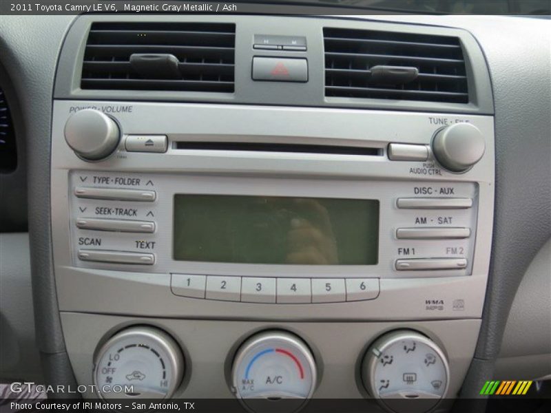 Magnetic Gray Metallic / Ash 2011 Toyota Camry LE V6