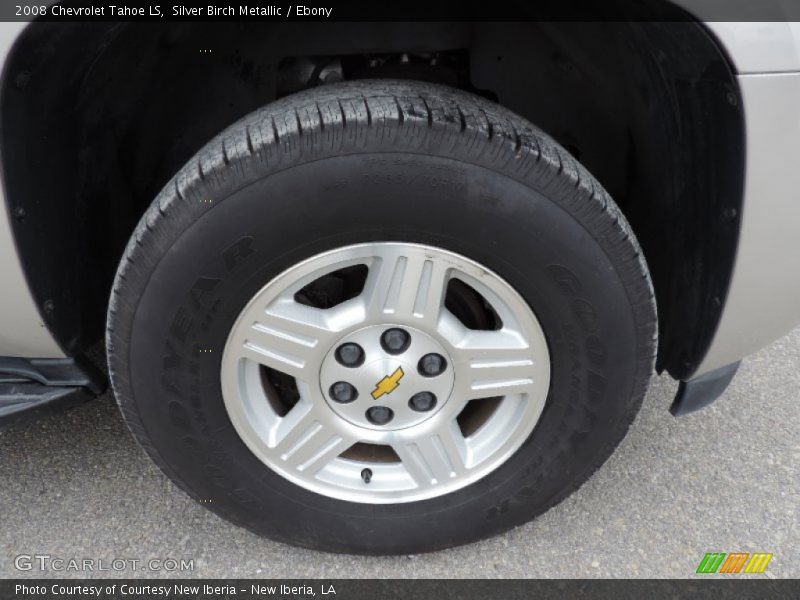 Silver Birch Metallic / Ebony 2008 Chevrolet Tahoe LS
