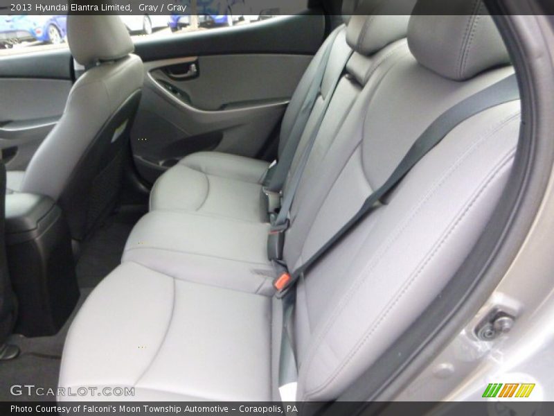 Gray / Gray 2013 Hyundai Elantra Limited
