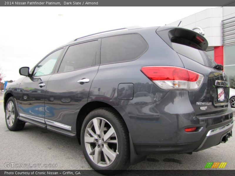 Dark Slate / Almond 2014 Nissan Pathfinder Platinum