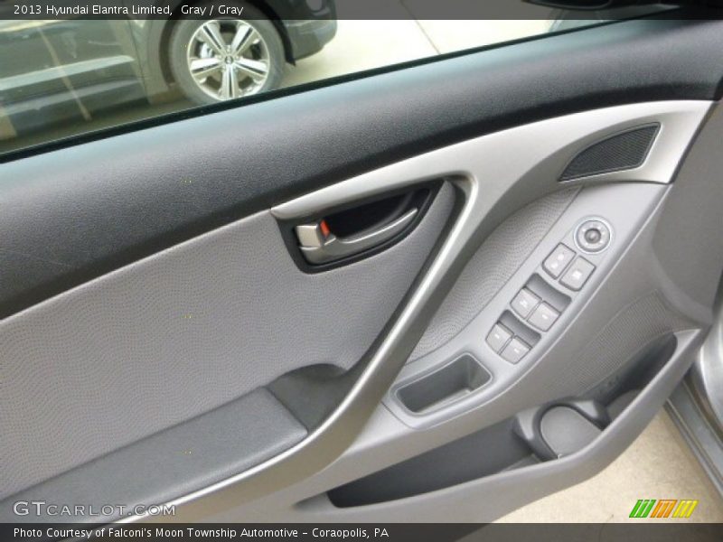 Gray / Gray 2013 Hyundai Elantra Limited