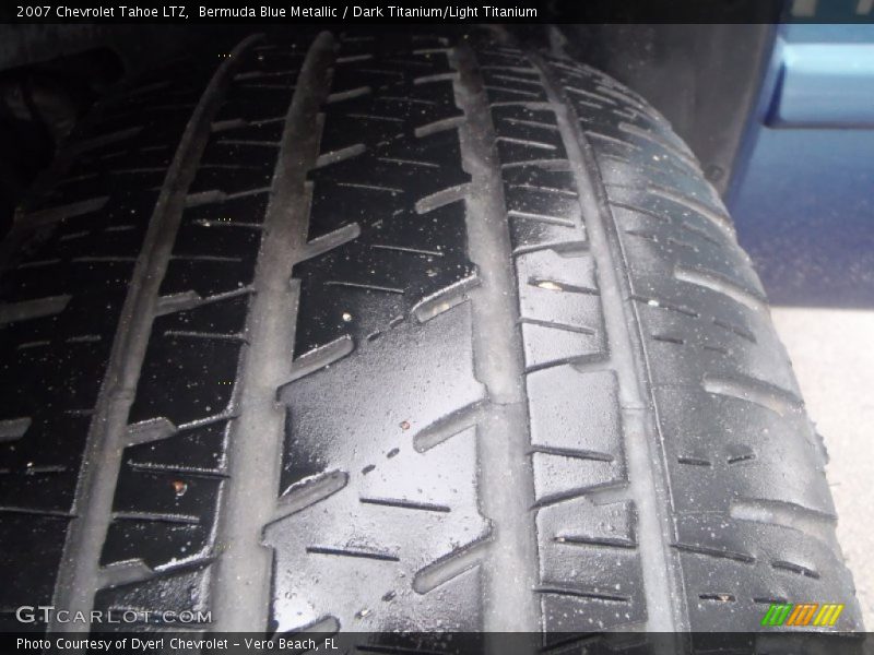 Bermuda Blue Metallic / Dark Titanium/Light Titanium 2007 Chevrolet Tahoe LTZ