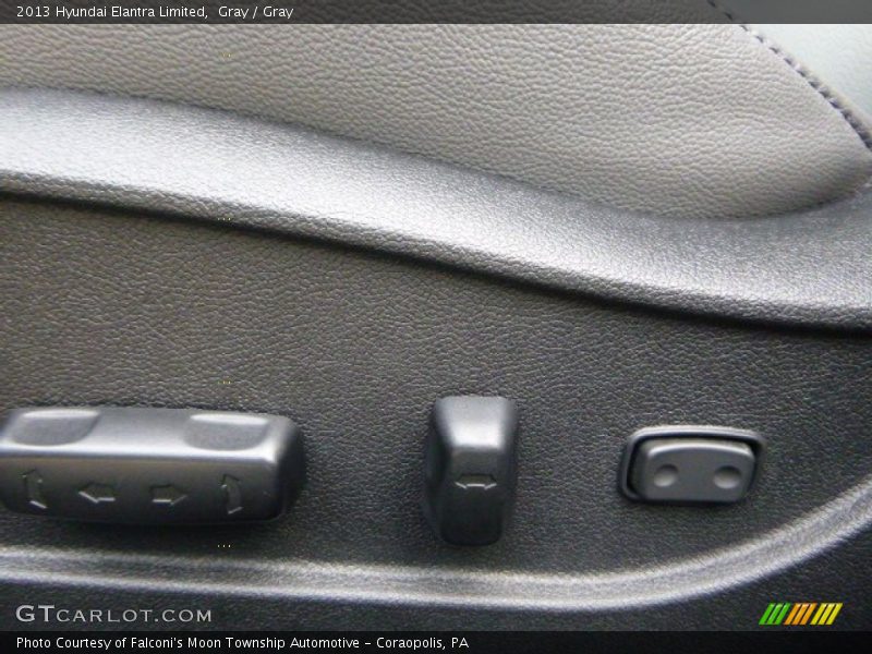 Gray / Gray 2013 Hyundai Elantra Limited