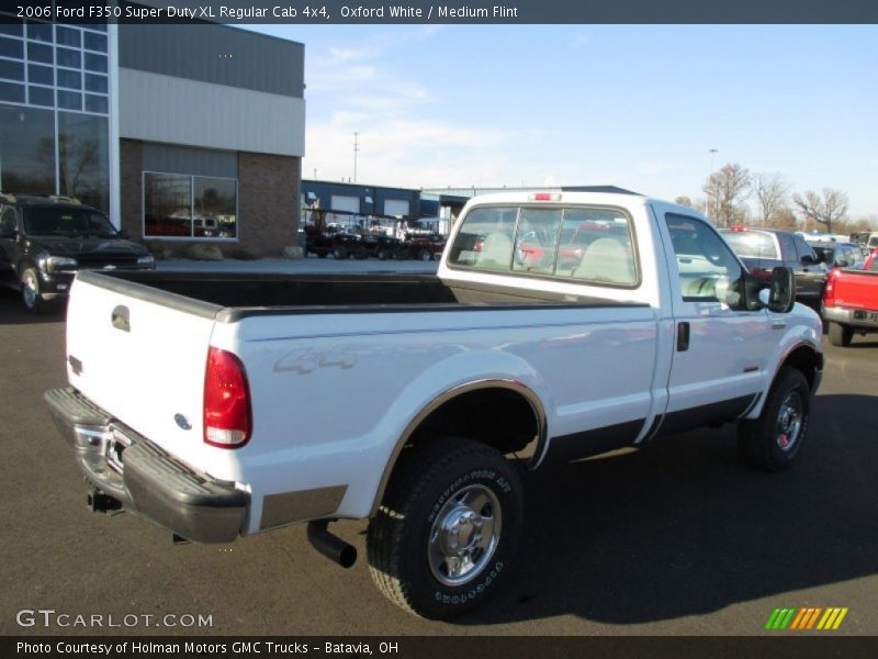 Oxford White / Medium Flint 2006 Ford F350 Super Duty XL Regular Cab 4x4