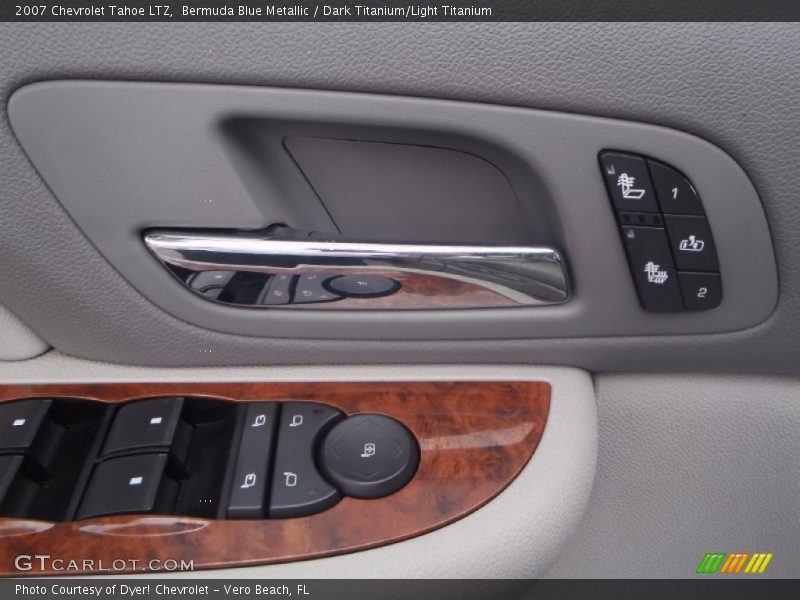 Bermuda Blue Metallic / Dark Titanium/Light Titanium 2007 Chevrolet Tahoe LTZ