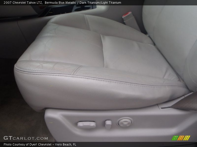 Bermuda Blue Metallic / Dark Titanium/Light Titanium 2007 Chevrolet Tahoe LTZ
