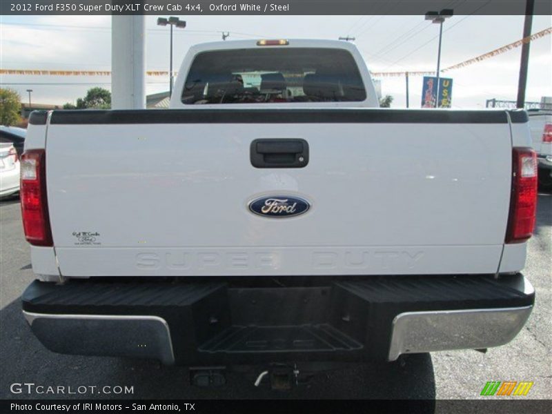 Oxford White / Steel 2012 Ford F350 Super Duty XLT Crew Cab 4x4
