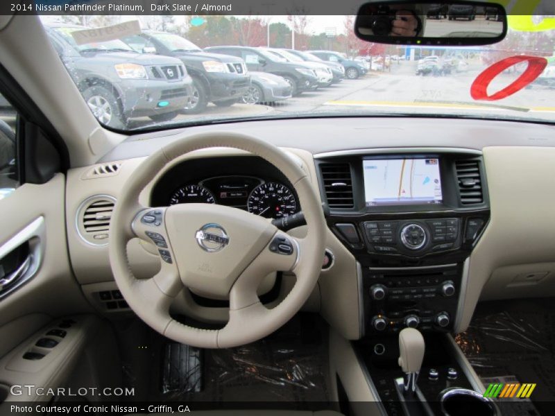 Dark Slate / Almond 2014 Nissan Pathfinder Platinum