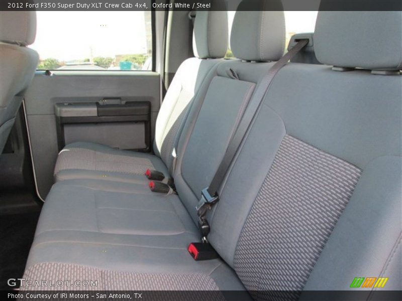 Oxford White / Steel 2012 Ford F350 Super Duty XLT Crew Cab 4x4
