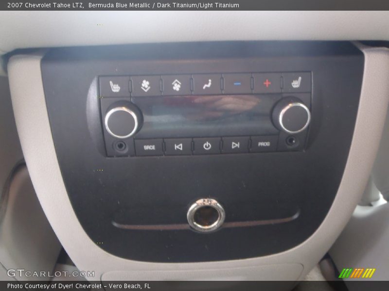 Bermuda Blue Metallic / Dark Titanium/Light Titanium 2007 Chevrolet Tahoe LTZ