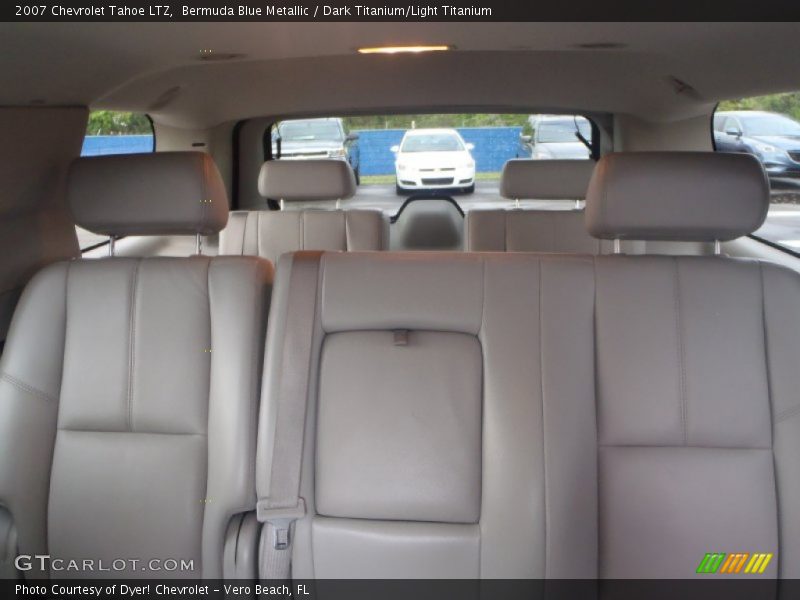 Bermuda Blue Metallic / Dark Titanium/Light Titanium 2007 Chevrolet Tahoe LTZ