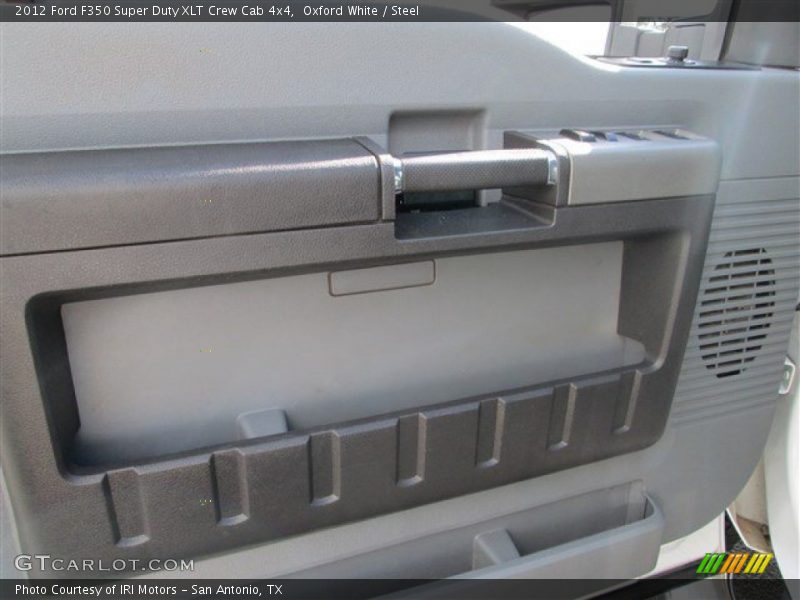 Oxford White / Steel 2012 Ford F350 Super Duty XLT Crew Cab 4x4