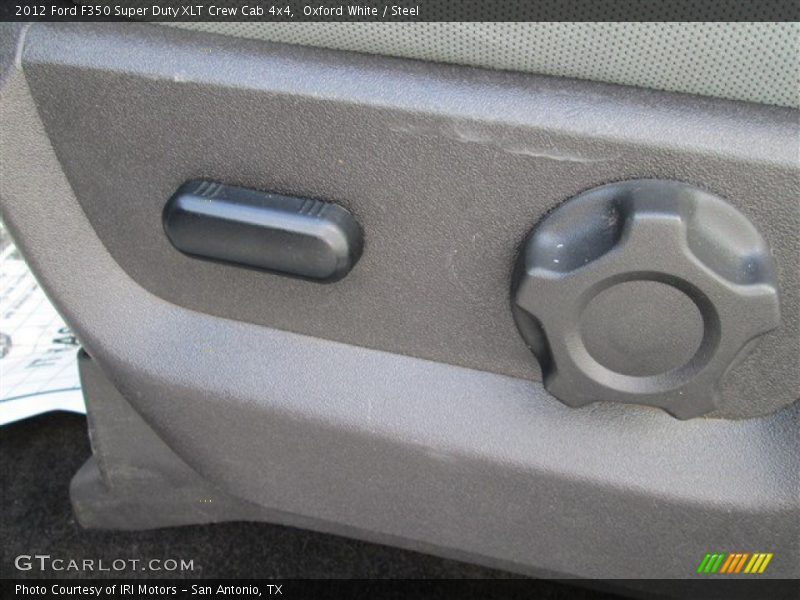Oxford White / Steel 2012 Ford F350 Super Duty XLT Crew Cab 4x4