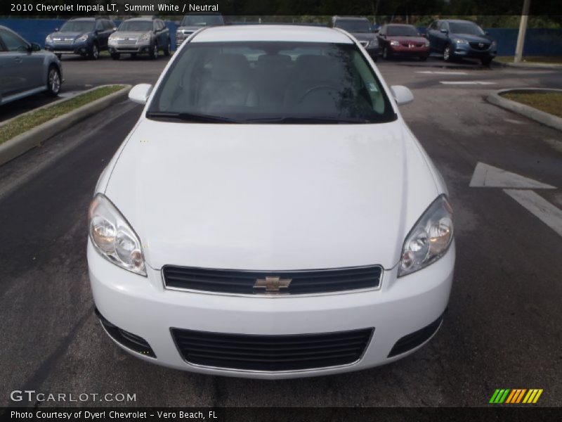 Summit White / Neutral 2010 Chevrolet Impala LT