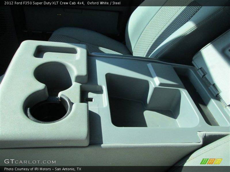 Oxford White / Steel 2012 Ford F350 Super Duty XLT Crew Cab 4x4