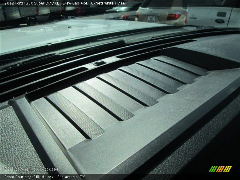 Oxford White / Steel 2012 Ford F350 Super Duty XLT Crew Cab 4x4