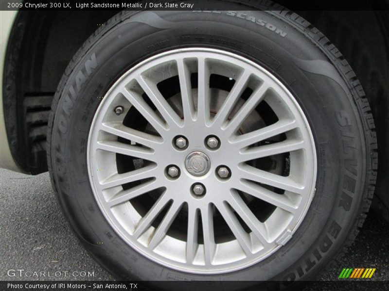 Light Sandstone Metallic / Dark Slate Gray 2009 Chrysler 300 LX