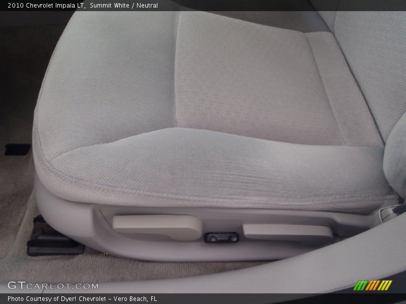 Summit White / Neutral 2010 Chevrolet Impala LT