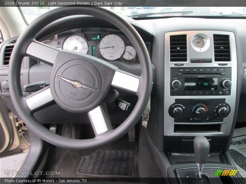 Light Sandstone Metallic / Dark Slate Gray 2009 Chrysler 300 LX