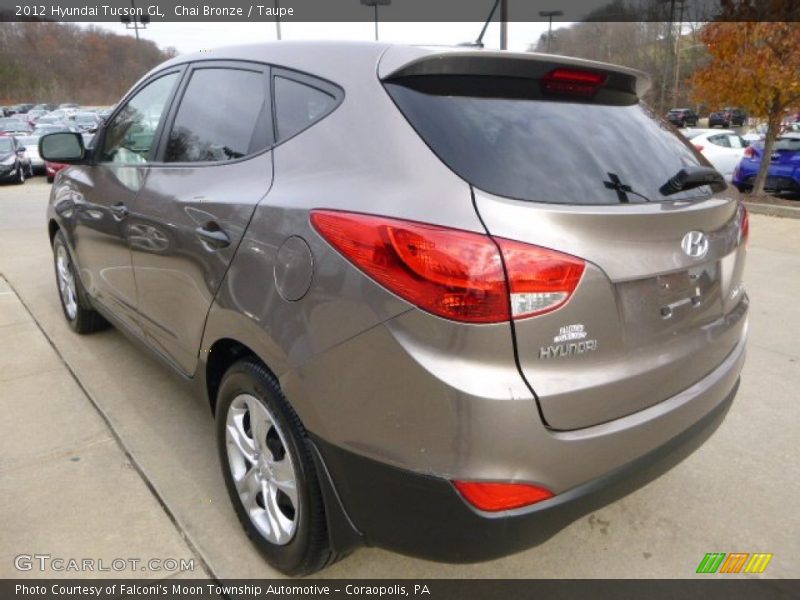 Chai Bronze / Taupe 2012 Hyundai Tucson GL