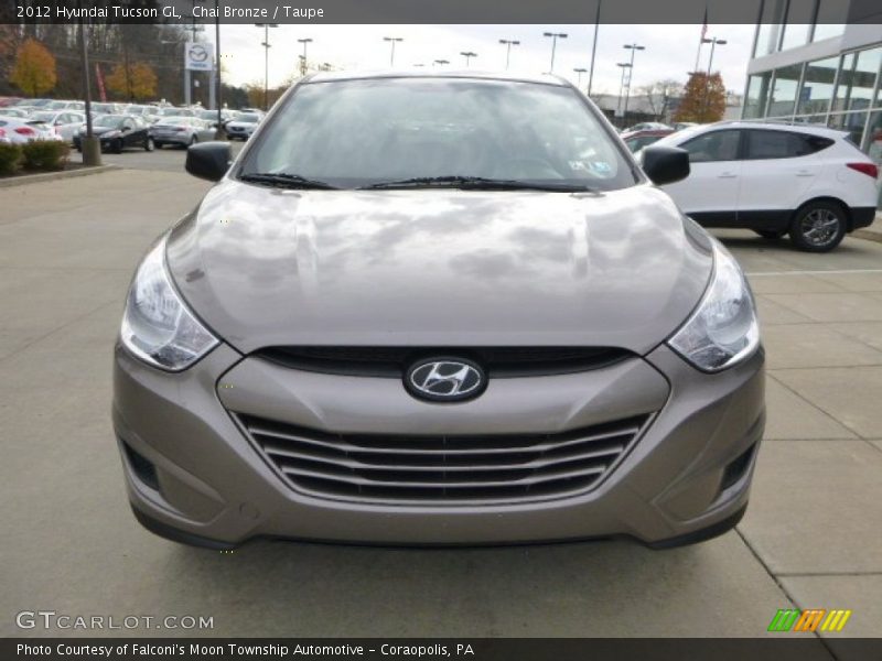 Chai Bronze / Taupe 2012 Hyundai Tucson GL