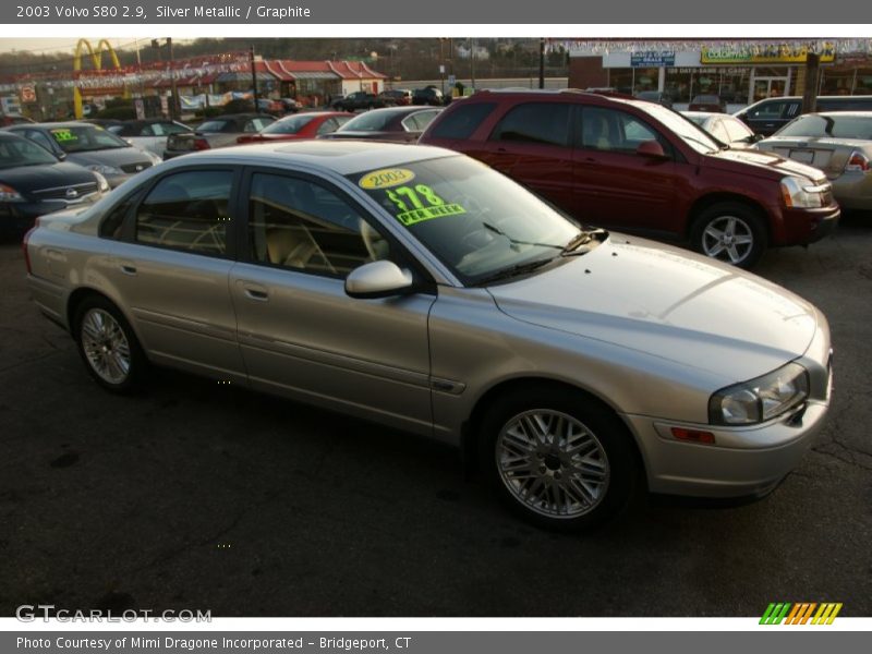 Silver Metallic / Graphite 2003 Volvo S80 2.9